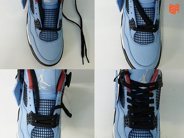 Cách thắt dây giày Jordan 4