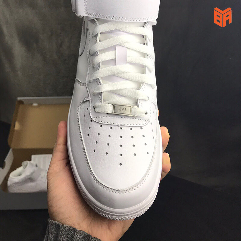 Nike Air Force 1 Cao Cổ Trắng