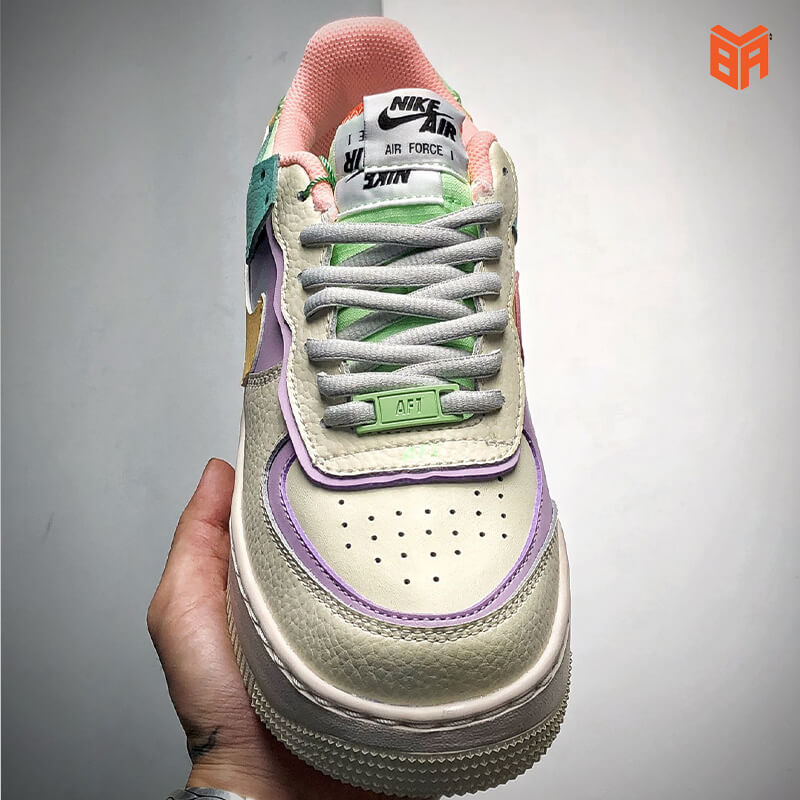 Air Force 1 Shadow Pale Ivory/7 Màu
