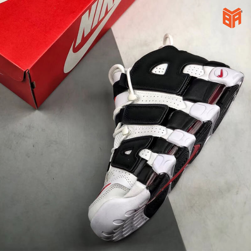 Nike Air Uptempo Black And White/Trắng Đen