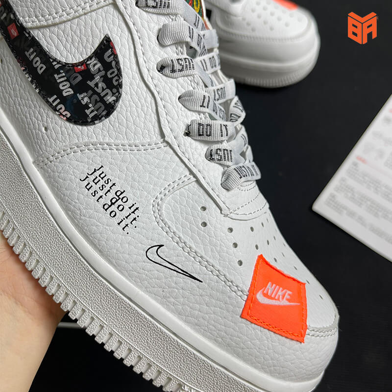 Giày Nike Air Force 1 Low Just Do It - Logo nhỏ