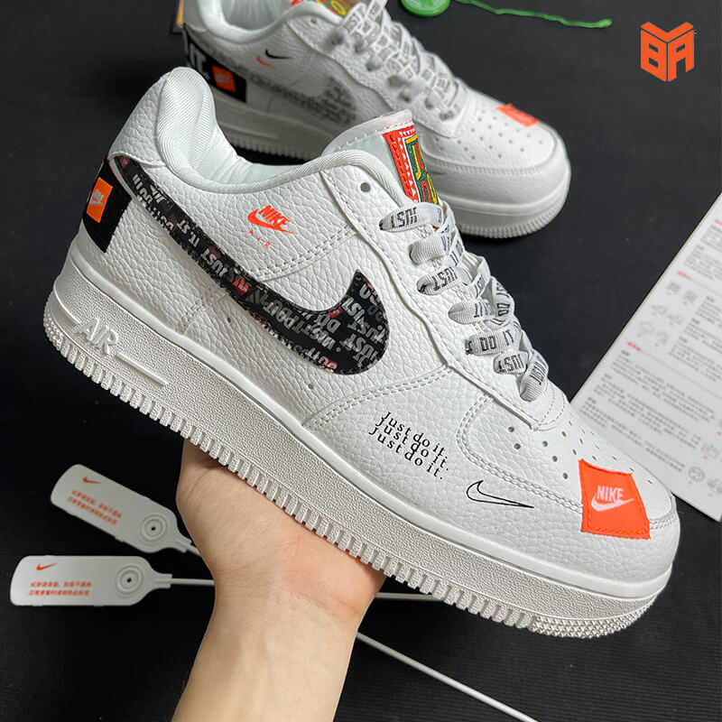Giày Nike Air Force 1 Low Just Do It - Logo
