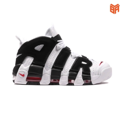 Giày Nike Air Uptempo Black And White/Trắng Đen (Rep 1:1)