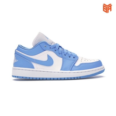 Giày Nike Jordan 1 Low Unc Blue/Xanh Dương