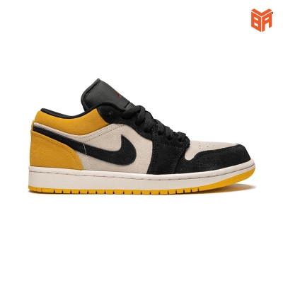 Giày Nike Jordan 1 Low Yellow/Vàng (Rep 1:1)