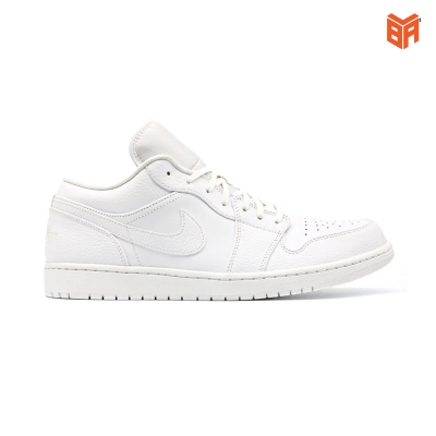 Giày Nike Jordan 1 Low Triple White/Full Trắng