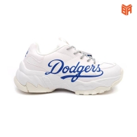 Giày MLB Dodgers Big Ball Chunky Trắng Xanh (Rep+)